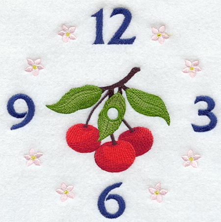 Cherry Clock