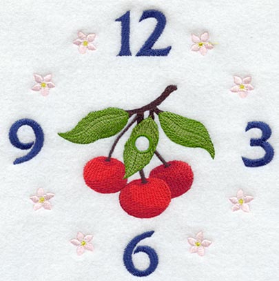 Cherry Clock