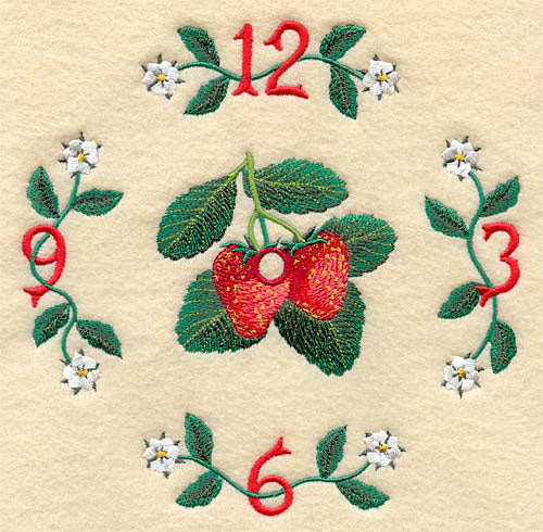 Strawberry Clock