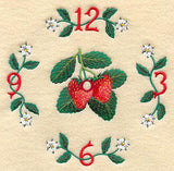 Strawberry Clock