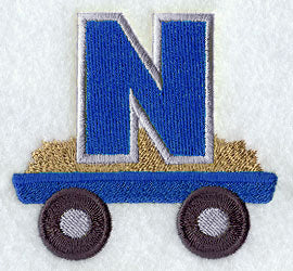 Tractor Letter N - 4 1/4 Inch