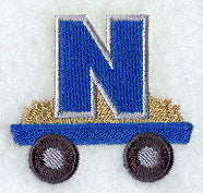 Tractor Letter N - 4 1/4 Inch