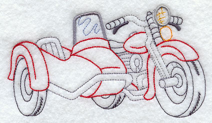 Motorcycle and Sidecar
