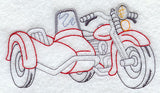 Motorcycle and Sidecar