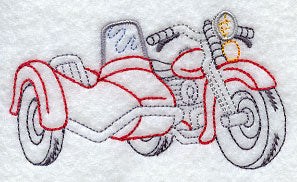 Motorcycle and Sidecar