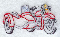 Motorcycle and Sidecar