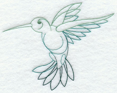 Hummingbird in Flight