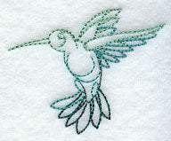 Hummingbird in Flight