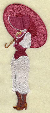 Umbrella Girl in Bloomers 1