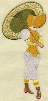 Umbrella Girl in Bloomers 2