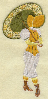 Umbrella Girl in Bloomers 2
