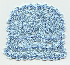 Umbrella Girl Skirt 3 (Battenburg Lace)