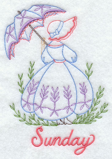 Umbrella Girl on Sunday