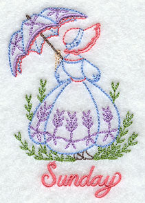 Umbrella Girl on Sunday