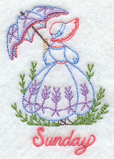 Umbrella Girl on Sunday