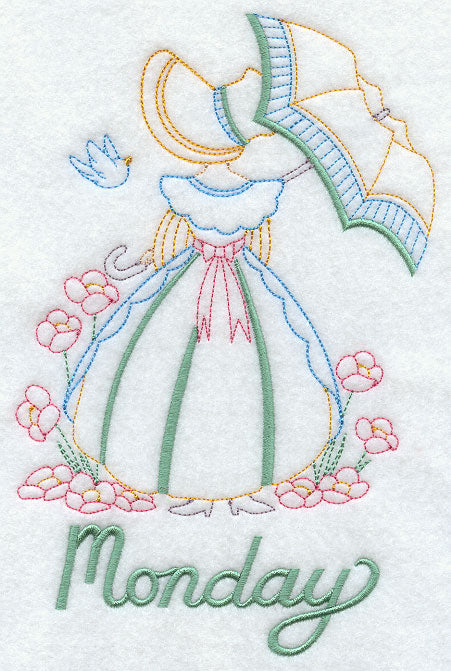 Umbrella Girl on Monday