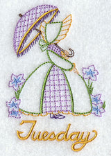 Umbrella Girl on Tuesday