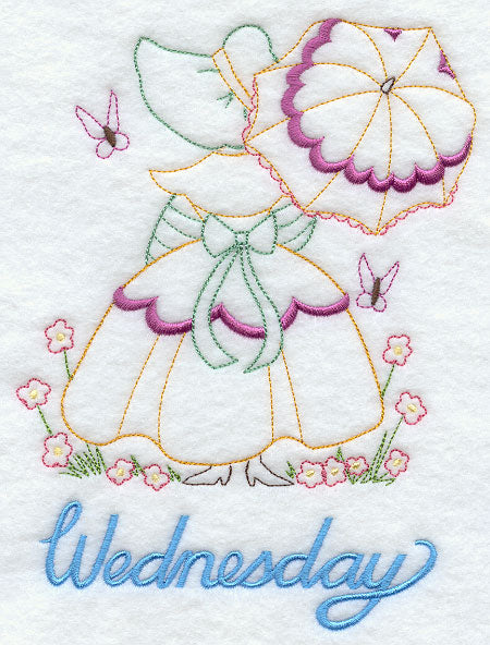 Umbrella Girl on Wednesday