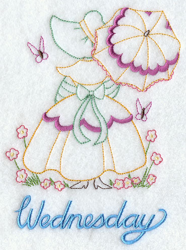 Umbrella Girl on Wednesday