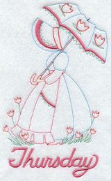 Umbrella Girl on Thursday