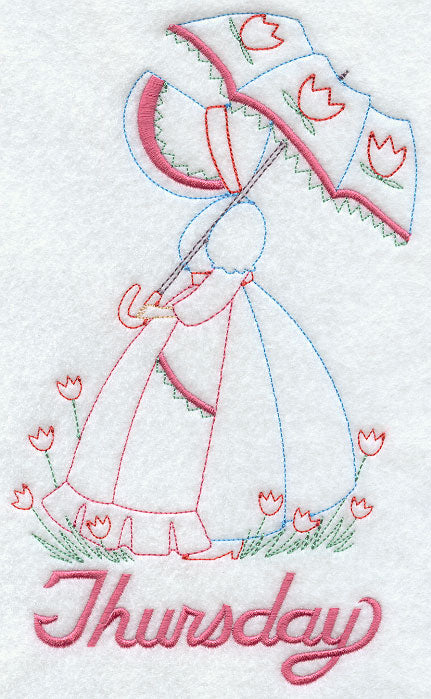 Umbrella Girl on Thursday