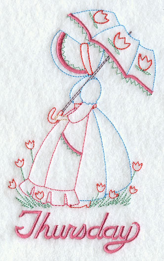 Umbrella Girl on Thursday