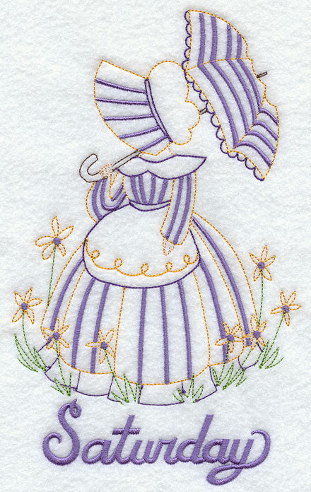 Umbrella Girl on Saturday