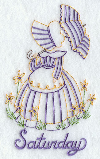 Umbrella Girl on Saturday