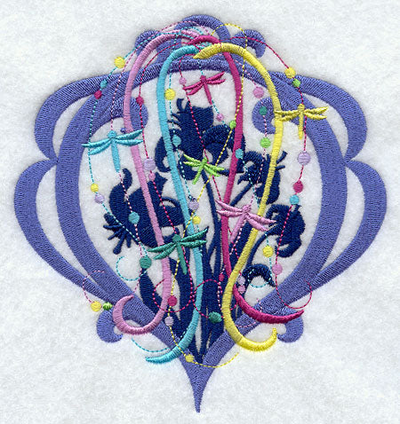 Spangled Lilies Silhouette