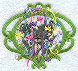 Spangled Daffodils Silhouette