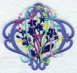 Spangled Forget-me-nots Silhouette