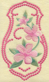 Peach Blossoms (Candlewicking)