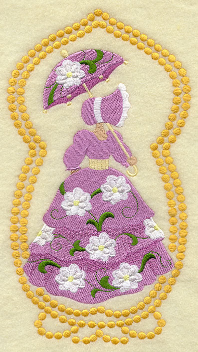 Umbrella Girl - Magnolia (Candlewicking)