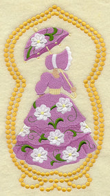 Umbrella Girl - Magnolia (Candlewicking)