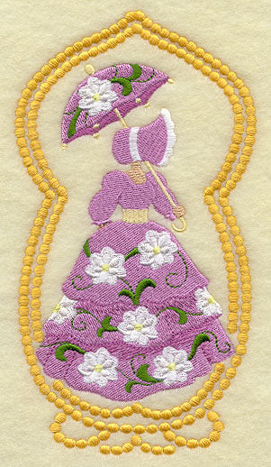 Umbrella Girl - Magnolia (Candlewicking)