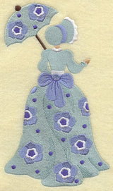 Umbrella Girl - Texas Bluebells