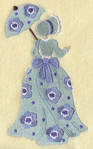 Umbrella Girl - Texas Bluebells