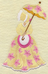 Umbrella Girl - Peach Blossoms