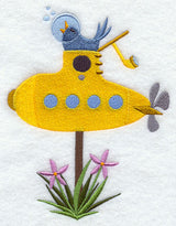 Yellow Submarine Birdhouse