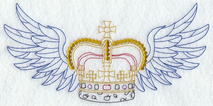 Crown with Wings