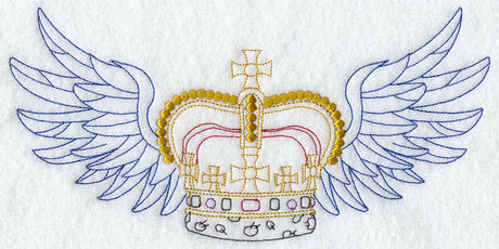 Crown with Wings