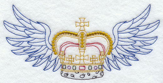 Crown with Wings