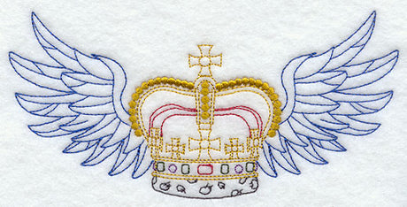 Crown with Wings