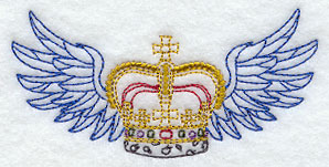 Crown with Wings