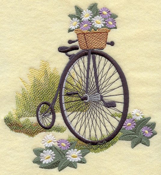 Penny-farthing with Flowers