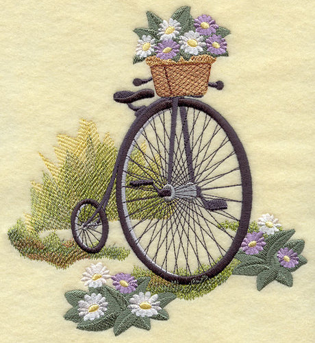 Penny-farthing with Flowers