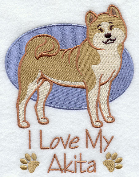 I Love My Akita