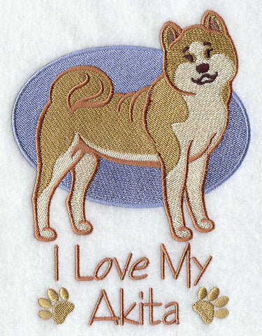 I Love My Akita