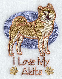 I Love My Akita