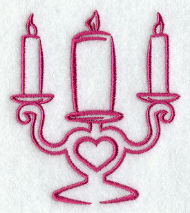 Heart Candelabra